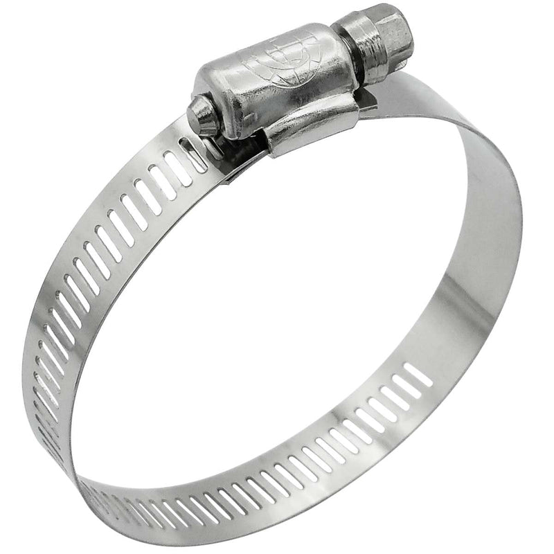 [Australia - AusPower] - Cambridge Worm Gear Hose Clamps SAE Size 44, Adjustable 2 5/16-in to 3 1/4-in, Stainless Steel Band and Housing, Zinc Plated Screw, 10 Pack 