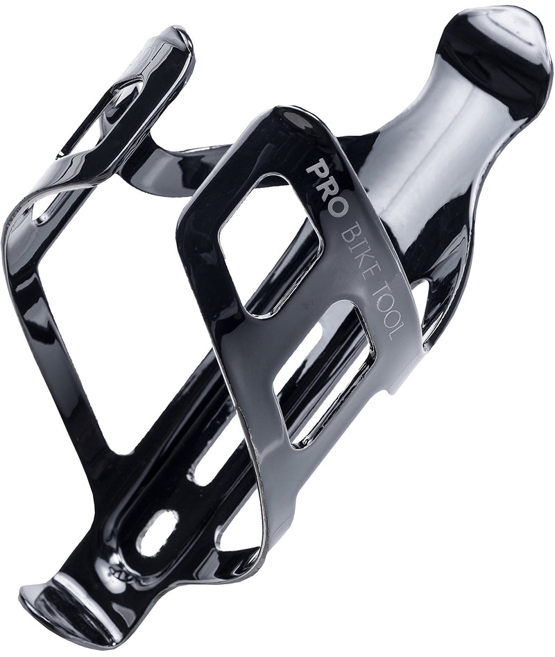 [Australia - AusPower] - PRO BIKE TOOL Bike Water Bottle Holder - Black or White Gloss or Matte Black, Secure Retention System, Lightweight and Strong Bicycle Bottle Cage, Great for Road and Mountain Bikes 
