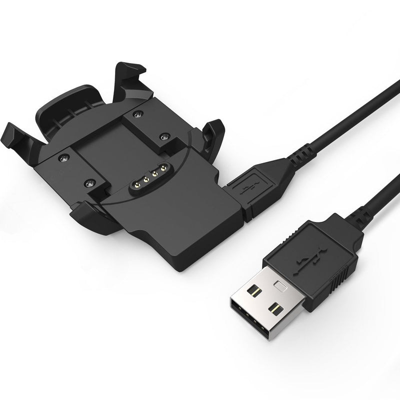 [Australia - AusPower] - TUSITA Charger Compatible with Garmin Fenix 3, Fenix 3 Sapphire, Fenix 3 HR, Quatix 3, Tactix Bravo, D2 Bravo Smartwatch - USB Charging Cable Clip 3.3ft 100cm - Fitness Tracker Accessories 