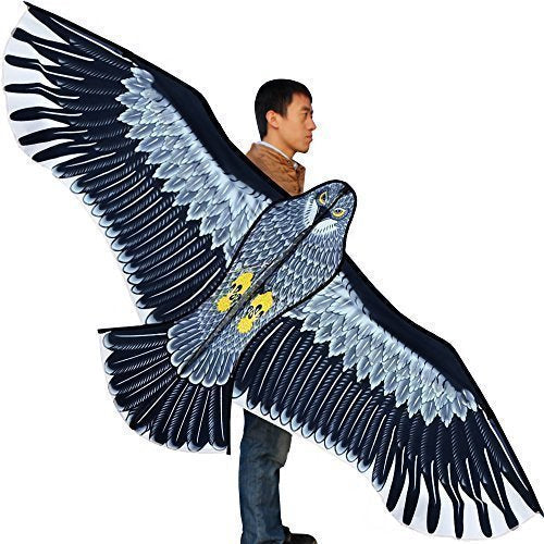 [Australia - AusPower] - HENGDA KITE-Strong Eagles!Huge Beginner Eagle Kites for Kids and Adults.74-Inch 