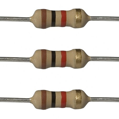 [Australia - AusPower] - E-Projects 100EP5121K00 1k Ohm Resistors, 1/2 W, 5% (Pack of 100) 