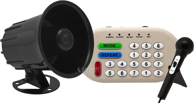[Australia - AusPower] - Vixen Horns VXS6200 46 Sounds (Musical/Siren/Alarm/Sound Effect/Animal) Electronic Horn and Public Announcement 12V 