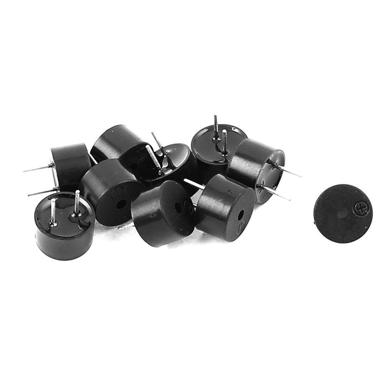 [Australia - AusPower] - uxcell 9mmx5.5mm Electronic Alarm PCB Panel Mounting Piezo Passive Buzzer Sounder (Pack of 10) 