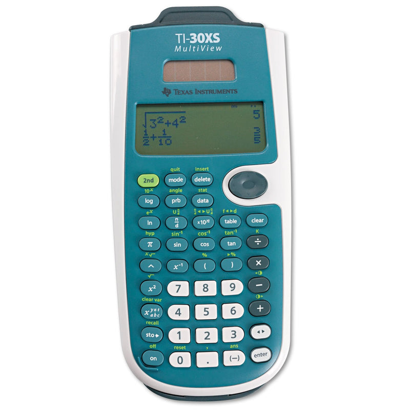 [Australia - AusPower] - Texas Instruments TI30XSMV TI-30XS MultiView Scientific Calculator, 16-Digit LCD 