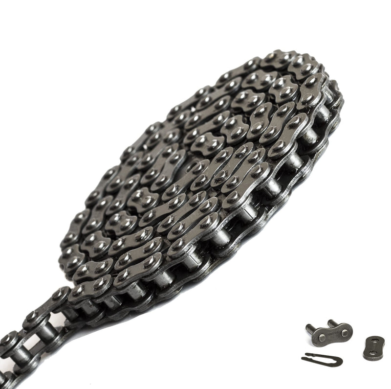 [Australia - AusPower] - Jeremywell 35 Roller Chain 4 Feet with 1 Connecting Link for Go Karts, Mini Bikes, Scooters, ATV, MTV, Dirt Bike and Other Industrial Machinery 