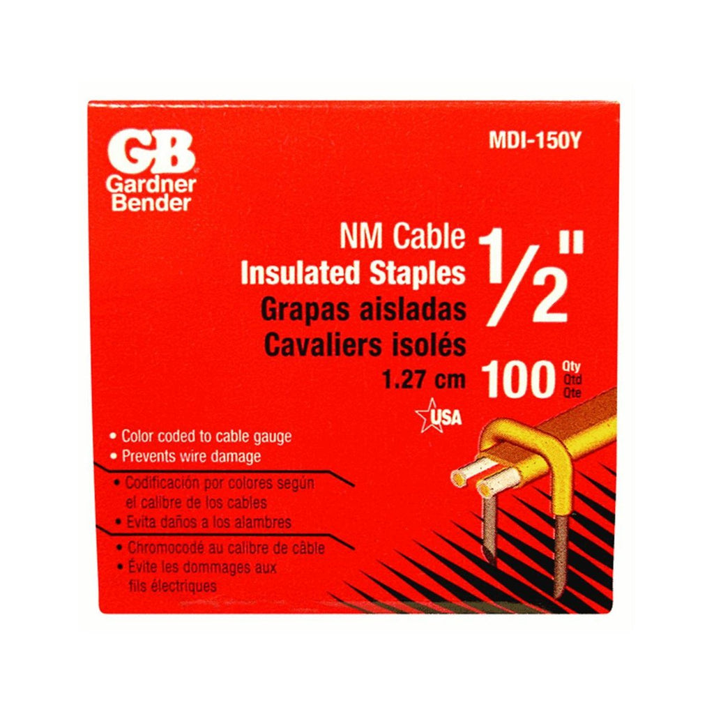 [Australia - AusPower] - GB Electrical MDI-150Y Insulated Cable Staple 