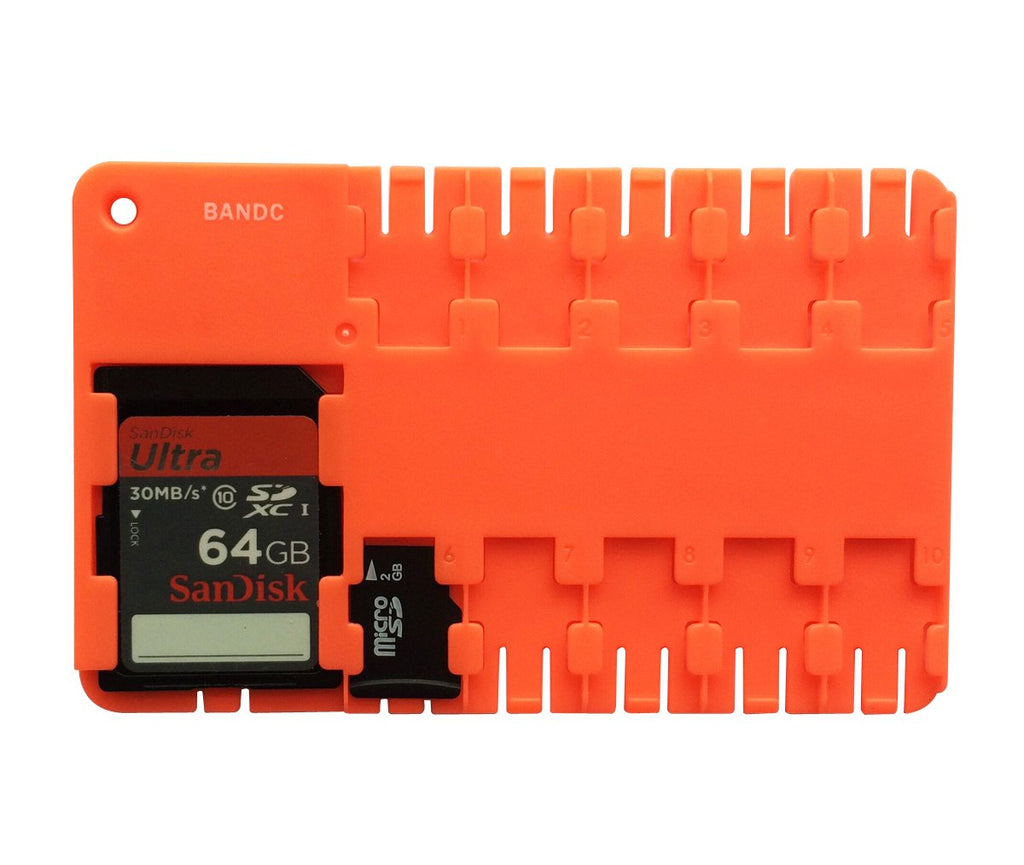 [Australia - AusPower] - BANDC Micro SD/SDHC/SDXC Card Storage Holder Case 