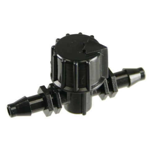 [Australia - AusPower] - Antelco Barbed 1/4" (.18") Tubing Coupling Valve for Drip Irrigation Systems- 5 Pack (Part 42155) 