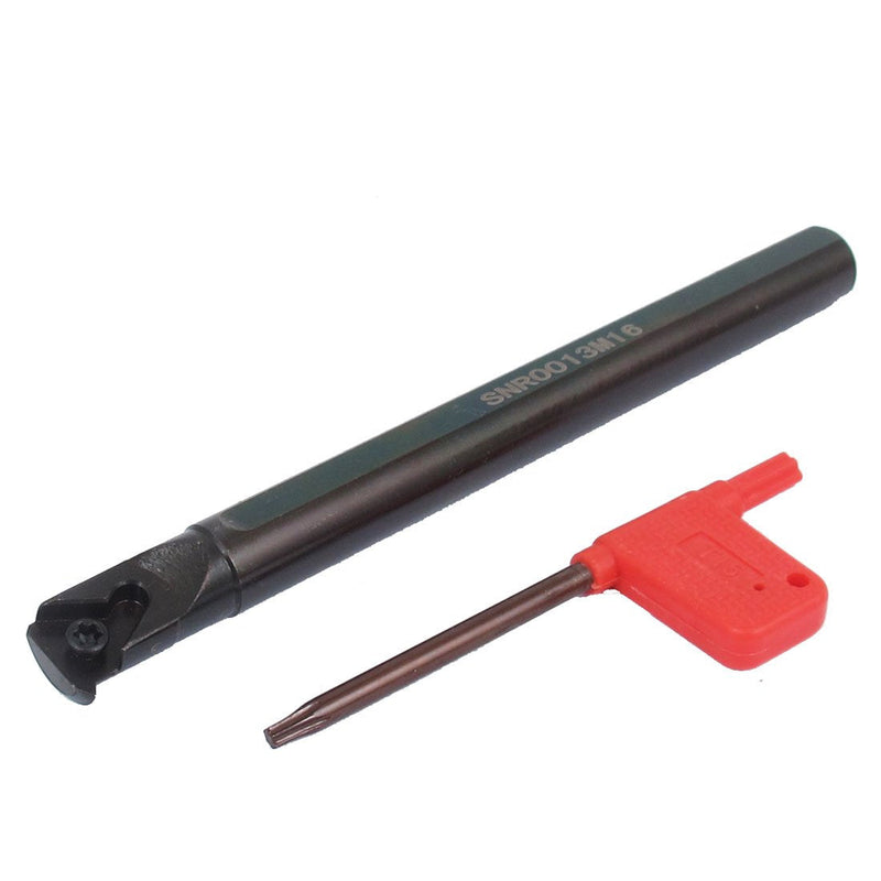 [Australia - AusPower] - uxcell a15111200ux1193 SNR0013M16 CNC Lathe Internal Threading Bar Turning Tool Holder 150mm 
