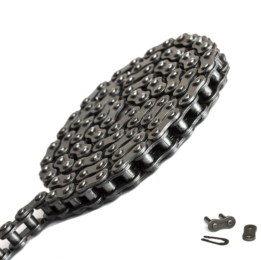 [Australia - AusPower] - Jeremywell 35 Roller Chain 3 Feet with 1 Connecting Link for Go Karts, Mini Bikes, Scooters, ATV, MTV, Dirt Bike and Other Industrial Machinery 