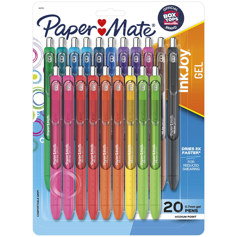 [Australia - AusPower] - Paper Mate Gel Pens | InkJoy Pens, Medium Point, Assorted, 14 Count 