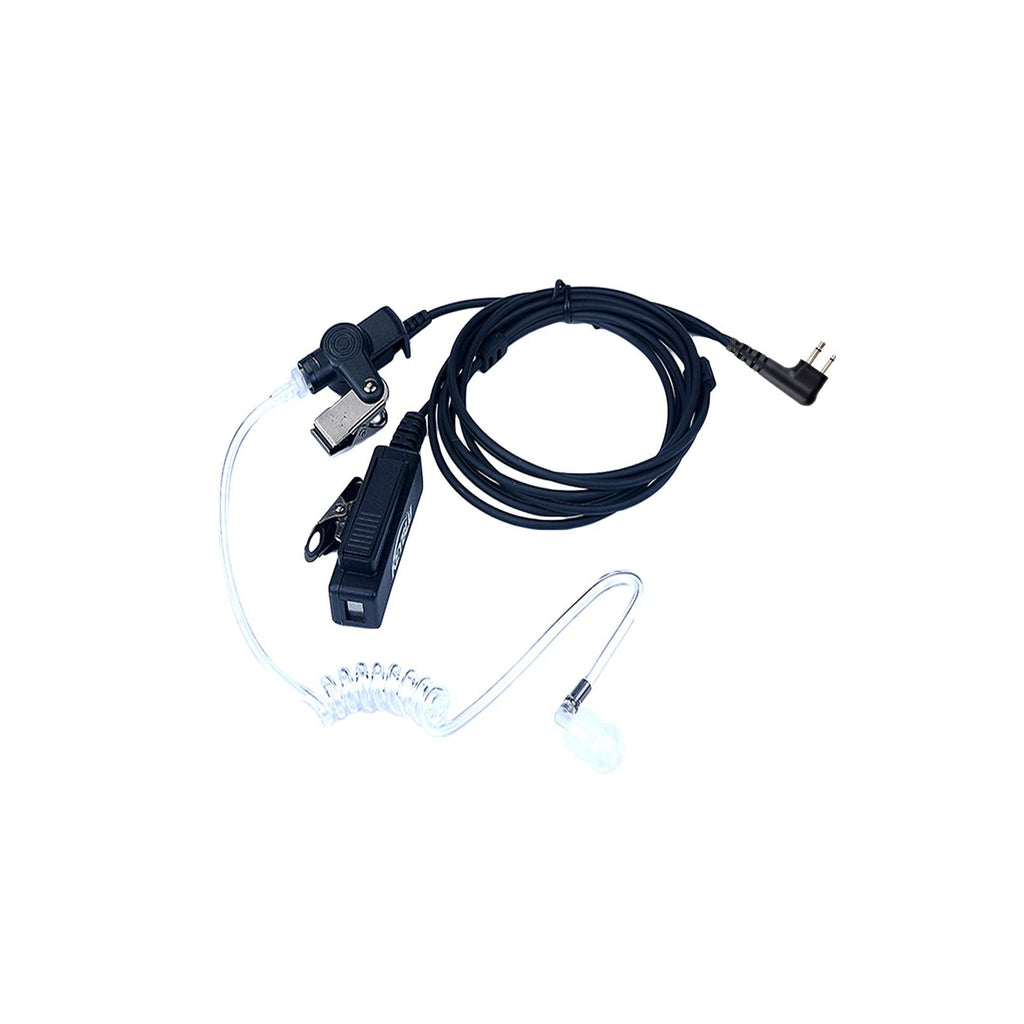 [Australia - AusPower] - KEYBLU 2-Wire CLS1110 Acoustic Tube Earpiece/Headset with PTT and Mic Surveillance Kit for Motorola Walkie Talkie RDM2070d CP200 CP200d CLS1410 CLS1413 CLS1450 Radio 