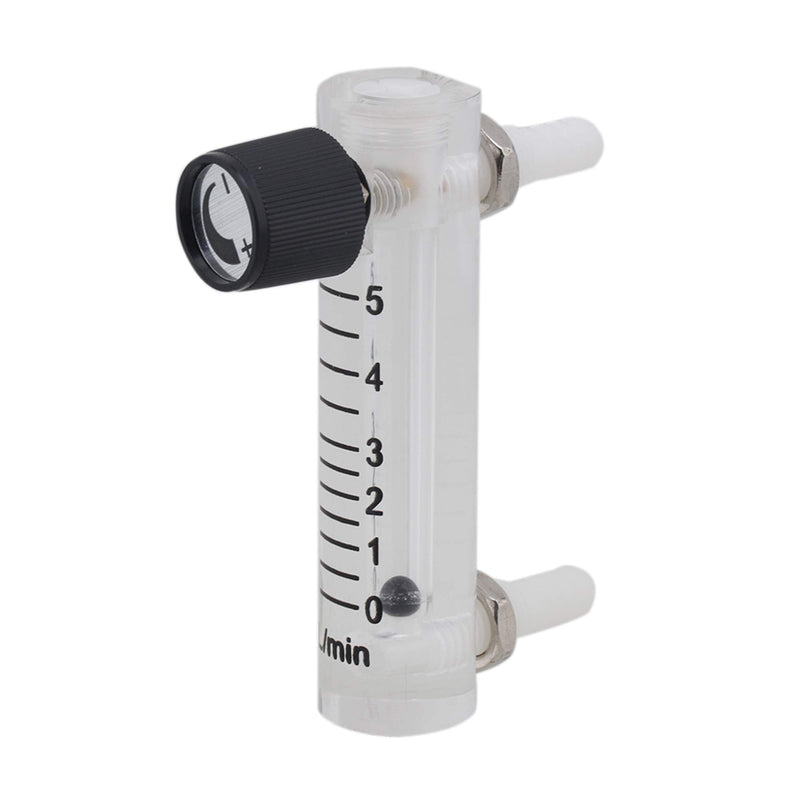 [Australia - AusPower] - CNBTR LZQ-3 Acylic Flowmeter Gas Acrylic Metal Fitting Oxygen Flow Meter 0-5 LPM 