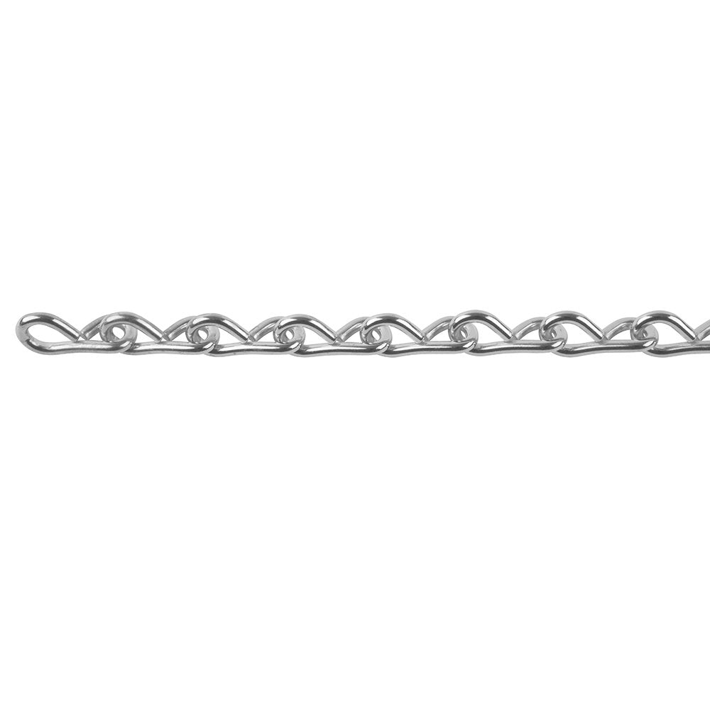 [Australia - AusPower] - Perfection Chain Products 30501 #18 Single Jack Chain, Stainless Steel Clean, 10 FT Bag 