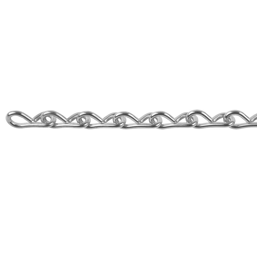 [Australia - AusPower] - Perfection Chain Products 35503 #12 Single Jack Chain, Stainless Steel Clean, 25 FT Bag 