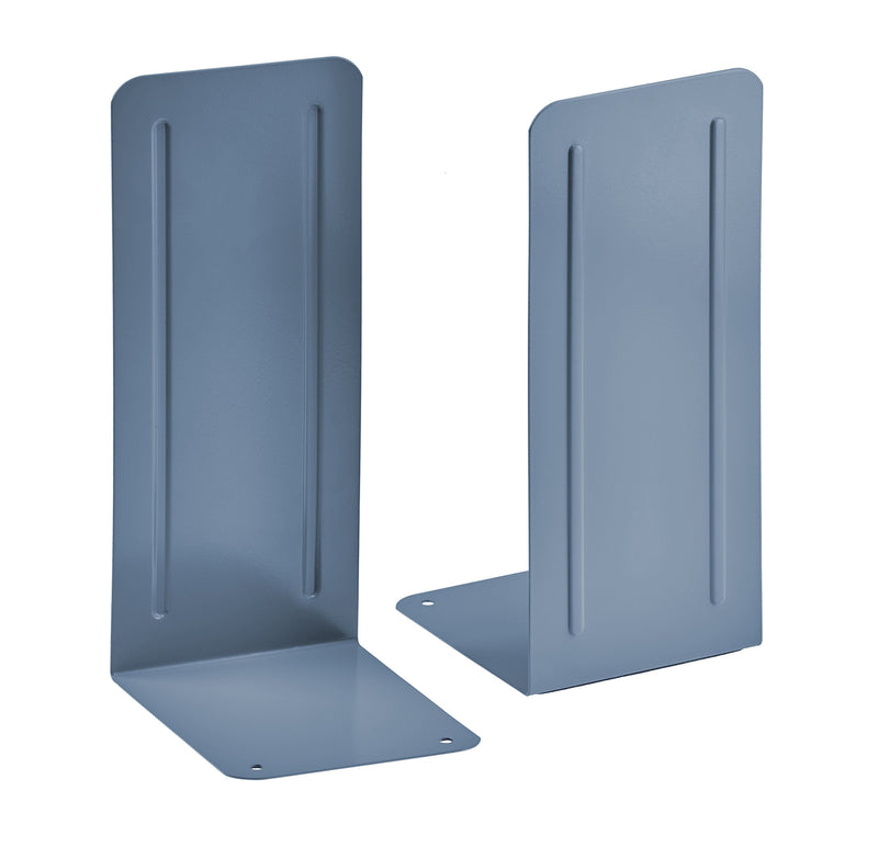 [Australia - AusPower] - Acrimet Jumbo Premium Metal Bookends 9" (Heavy Duty) (Blue Color) (1 Pair) 