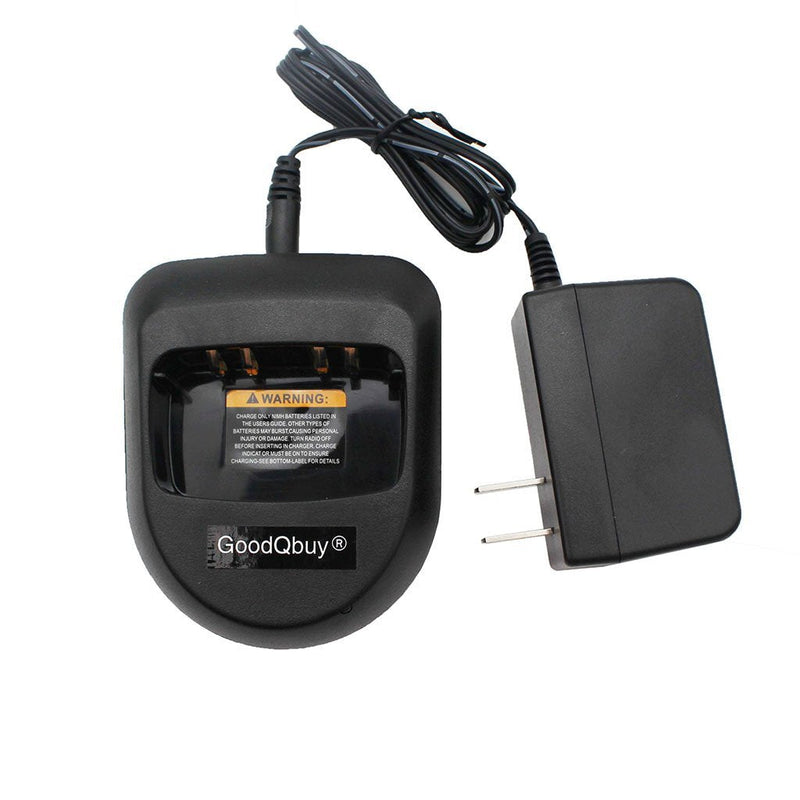 [Australia - AusPower] - GoodQbuy® Ni-MH Ni-CD Li-ion 110V~240V Battery Rapid Quick Desktop Charger is Compatible with Motorola A6 A8 MagOne BPR40 BC130 Two-Way Radio PMLN4822AR PMLN4682AR PMLN5041A 