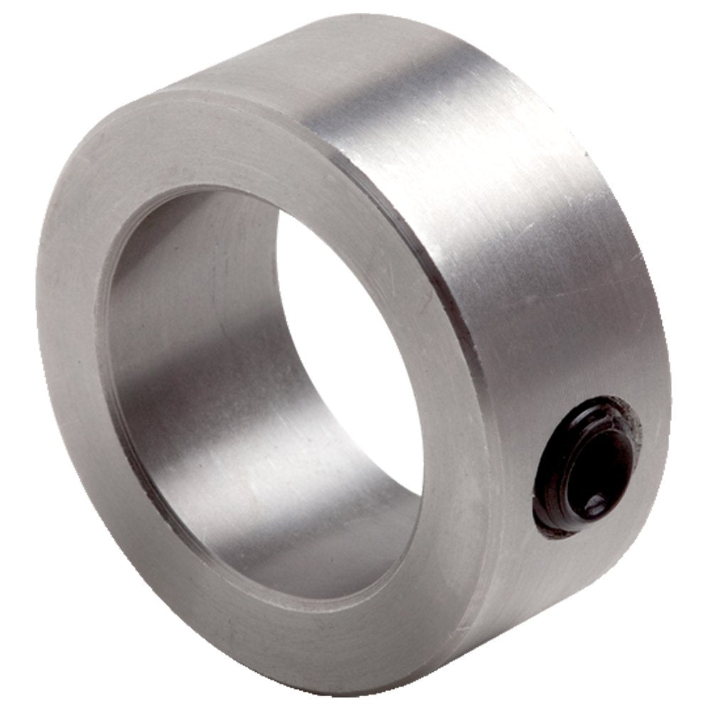 [Australia - AusPower] - Climax Metals C-025X20 Shaft Collar with 10"-32" Set Screw, One Piece, Set Screw Style, Zinc Plated Steel, 1/4" Bore, 1/2" OD, 5/16" Width (Pack of 20) 