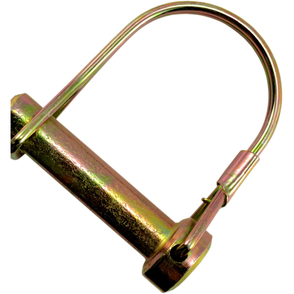 [Australia - AusPower] - Hard-to-Find Fastener 014973478247 Round Wire Lock Pin, 3/8 x 1-5/8, Piece-4 Alloy Steel 