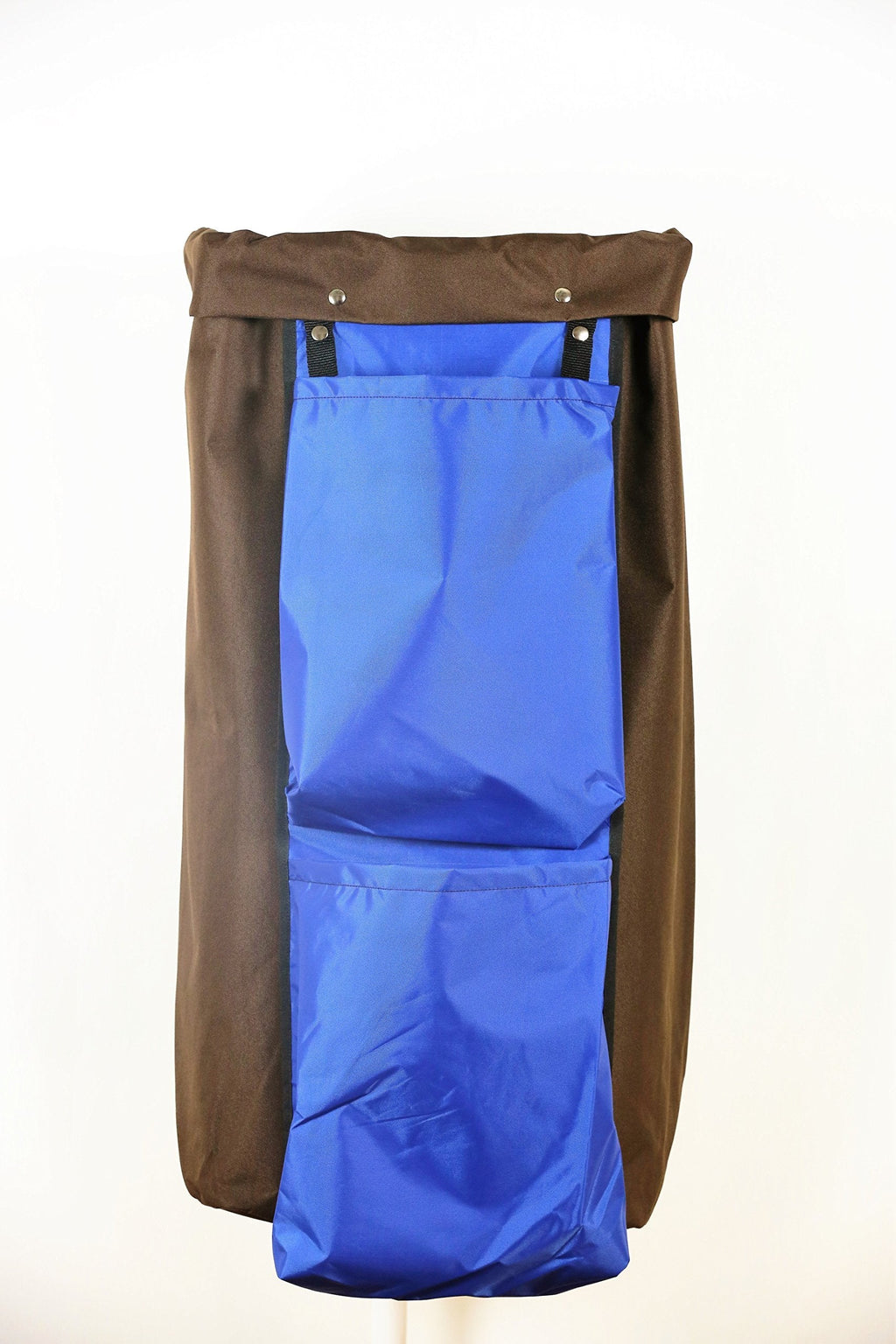 [Australia - AusPower] - American Supply 2 Pockets Cleaning Cart Recycle Caddy Bag, Blue 