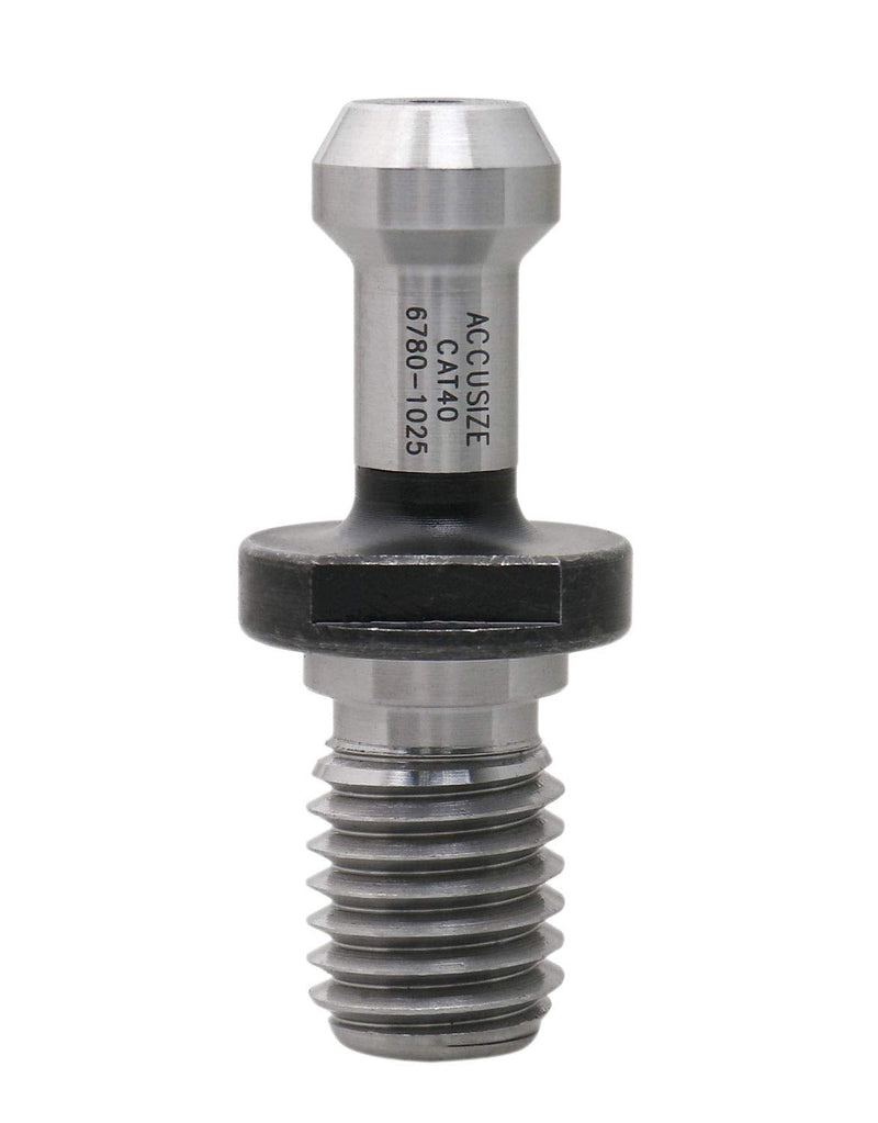 [Australia - AusPower] - Accusize Industrial Tools Style C, Cat40 Pull Stud Retention Knob, Solid, Fits Haas, Mitsubishi, Toshiba, Daewoo, Okk, Kitamura, Etc, 6780-1025 CAT40, 2.250" long Style C, Solid 