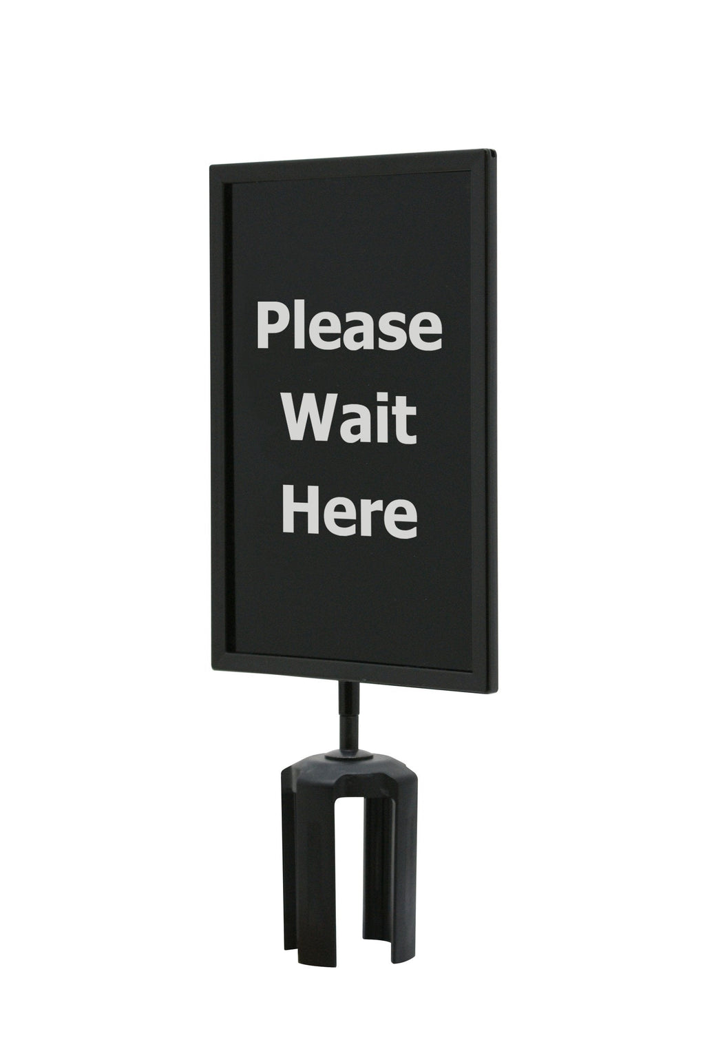 [Australia - AusPower] - Queueway QWAYSIGN-7" X 11" -Please Wait HERE (s)"Please Wait Here" Sign, Single Sided, 7" x 11" 