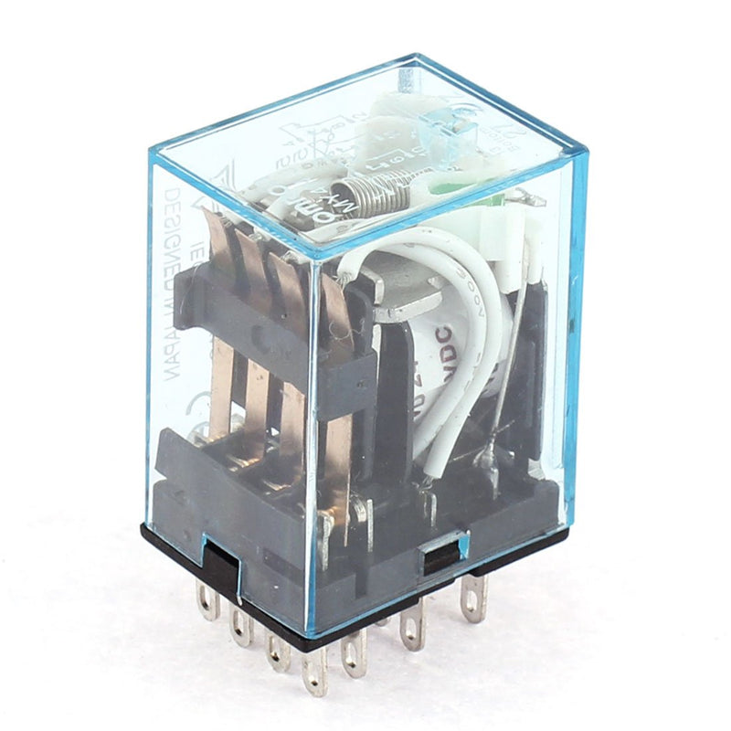 [Australia - AusPower] - uxcell DPDT IEC255 Electromagnetic Power Relay Delay, DC 24V Coil, 14 Pin 