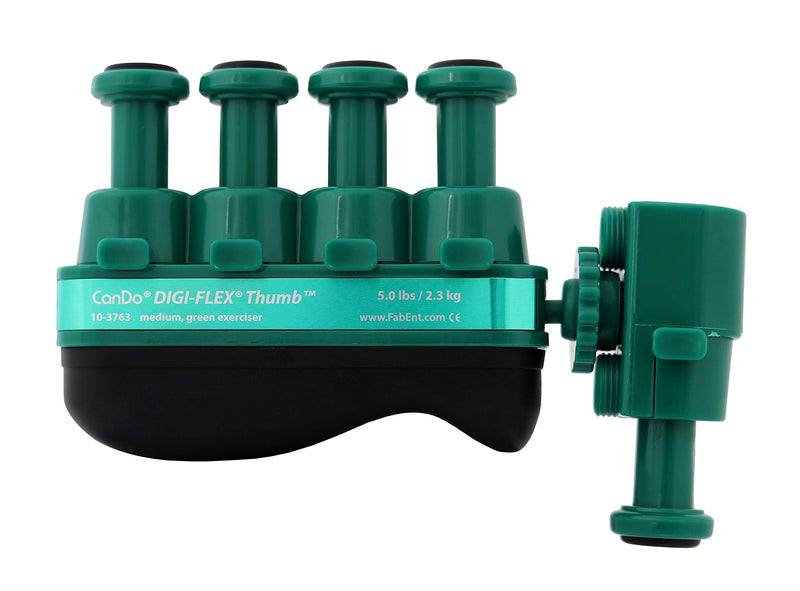 [Australia - AusPower] - CanDo 10-3763 Digi-Flex Thumb, Medium, Green Green: Medium 
