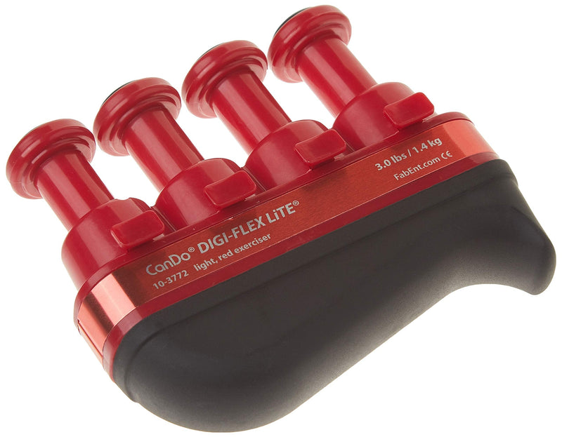 [Australia - AusPower] - CanDo 10-3772 Digi-Flex LiTE Exerciser, Light, Red Red: Light 