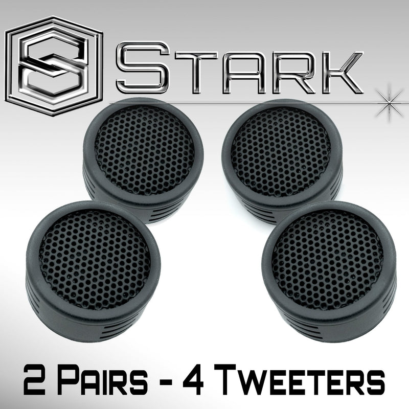 [Australia - AusPower] - High Performance 500W Super High Frequency Mini Car Tweeters - 2 Pairs Two Pairs 