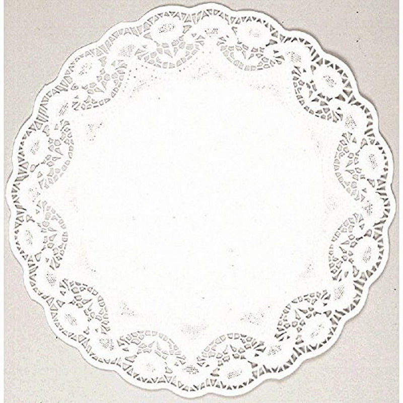 [Australia - AusPower] - Amscan Round Doilies, (Pack of 16) 8", White 