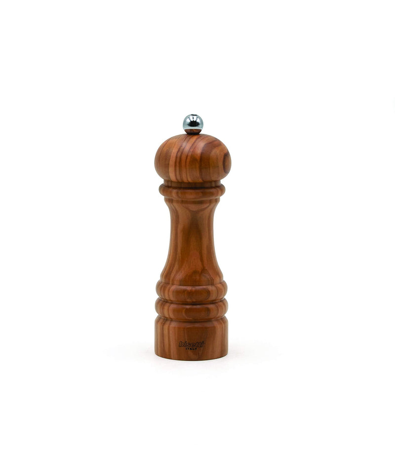 [Australia - AusPower] - Bisetti Imperia Adjustable Salt Mill Grinder, 6.5 Inch, Brown 