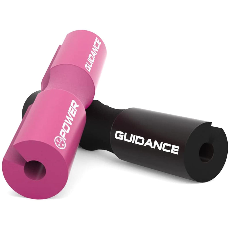 [Australia - AusPower] - POWER GUIDANCE Barbell Squat Pad - Neck & Shoulder Protective Pad - Great for Squats, Lunges, Hip Thrusts, Weight Lifting & More - Fit Standard and Olympic Bars Perfectly 