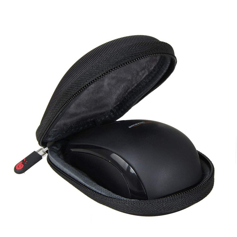 [Australia - AusPower] - Hermitshell Travel Case for AmazonBasics Wireless Mouse Nano Receiver MGR0975 (Black) Black 