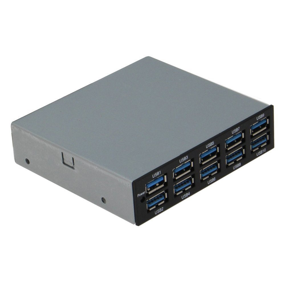 [Australia - AusPower] - SEDNA - Internal 10 Port USB 3.0 Hub (Floppy Bay) 