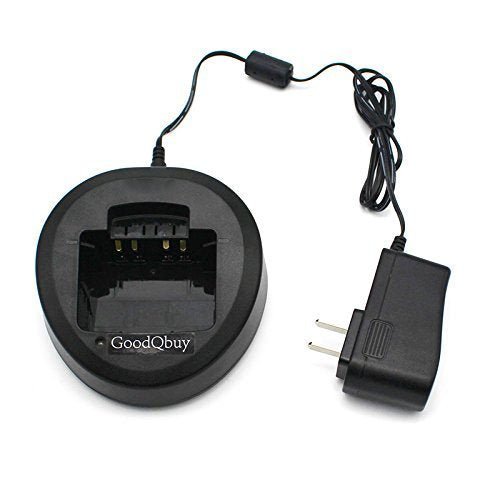 [Australia - AusPower] - GoodQbuy Battery Charging Dock Desktop Charger Compatible with Yaesu Vertex CD-58 PA-55B FNB-V130LI-Uni V133LI-Uni V134Li-Uni Radios with Uni Batteries VX-231 VX-351 VX-354 VX-451 VX-454 EVX-531 