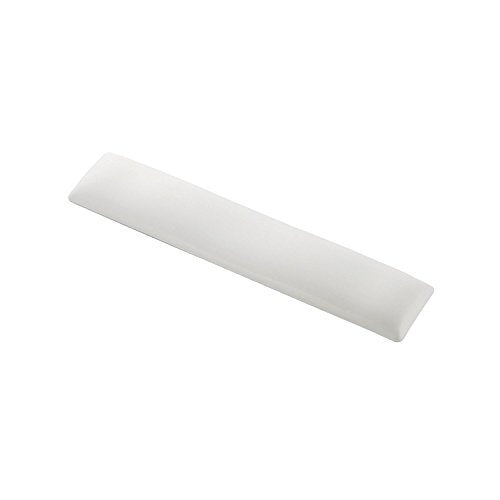 [Australia - AusPower] - ELECOM Wrist Rest FITTIO Long Type/Fatigue Reduction/Ergonomic Design/Comfortable/Memory Foam/Anti Skid White MOH-FTPWH 