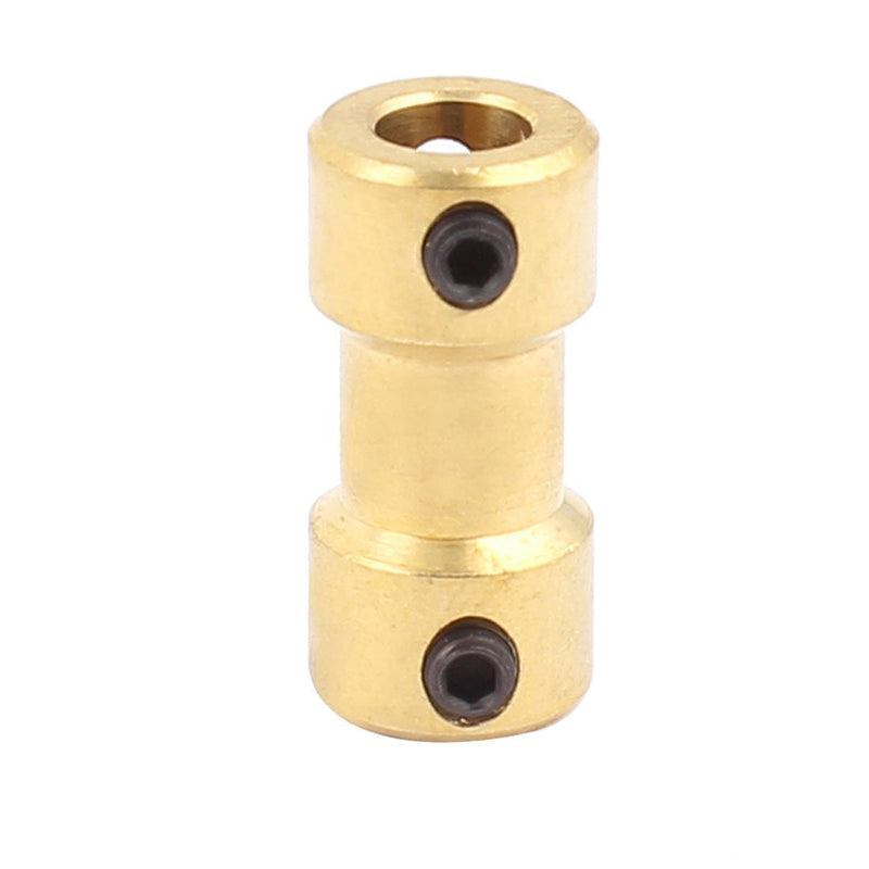 [Australia - AusPower] - uxcell 3.17mm to 5mm Copper DIY Motor Shaft Coupling Joint Connector for Electric Car 