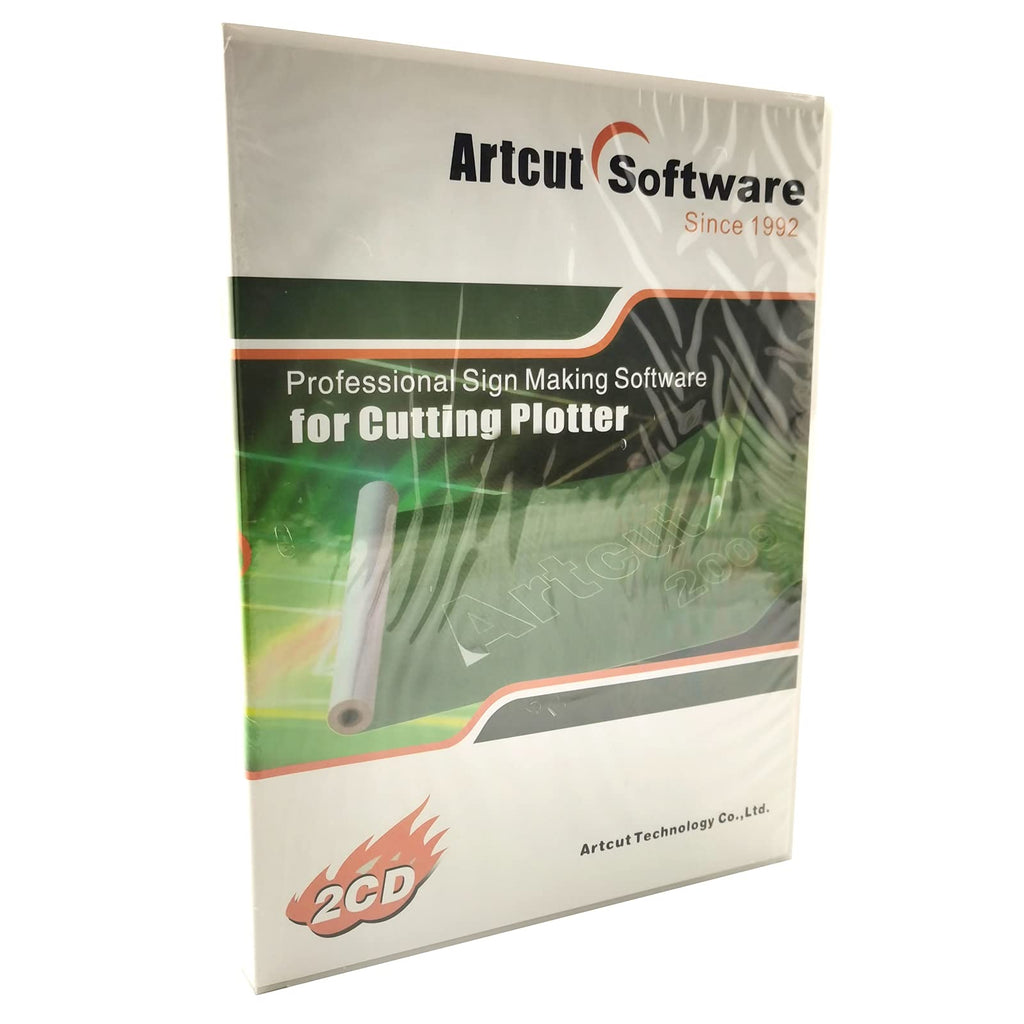 [Australia - AusPower] - ARTCUT 2009 Pro Software for Sign Vinyl Plotter Cutter Cutting Plotter 9 Languages 2CD 