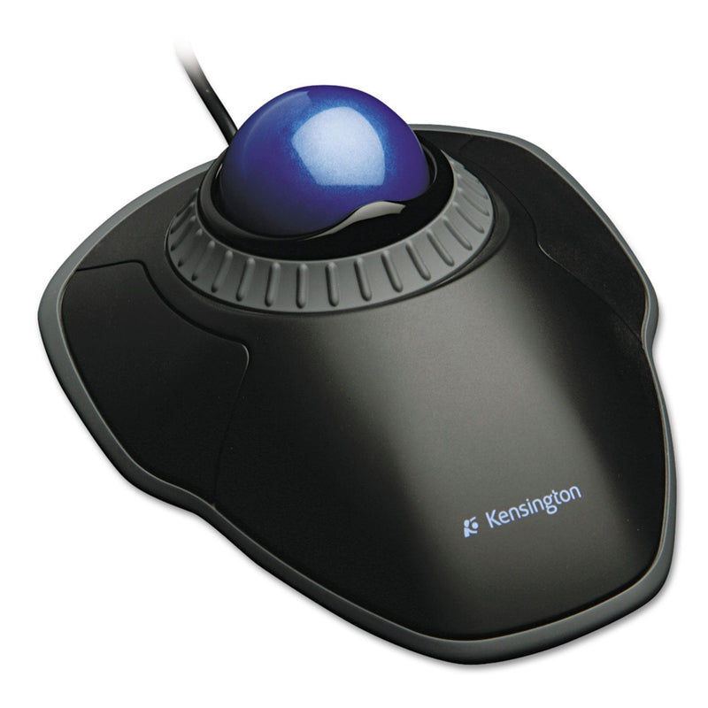 [Australia - AusPower] - Kensington Orbit Trackball with Scroll Ring Two Buttons Black Kmw72337 