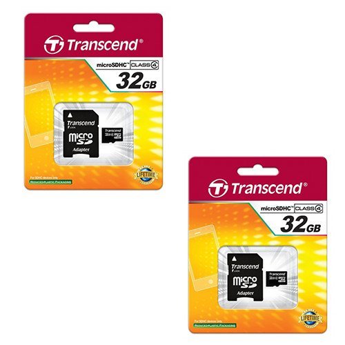 [Australia - AusPower] - Vtech Kidizoom Action Cam  Digital Camera Memory Card 2 x 32GB microSDHC Memory Card with SD Adapter (2 Pack) 