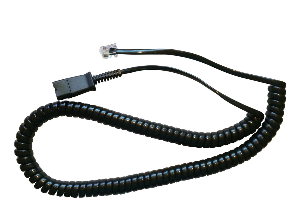 [Australia - AusPower] - U10 Cord for Plantronics H/HW Series Headsets to Their Amplifiers 