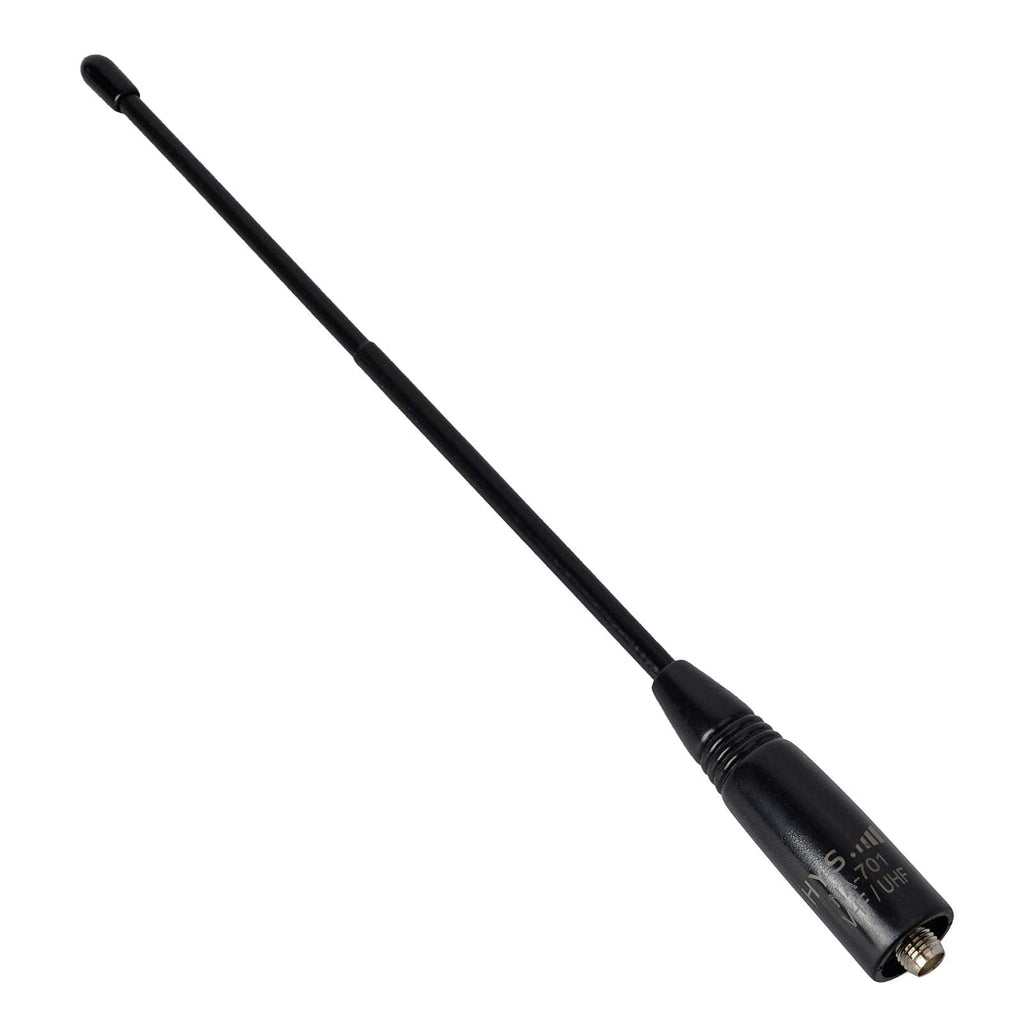 [Australia - AusPower] - HYS NA-701 SMA-Female Ham Radio Antenna Dual Band VHF UHF Walkie Talkie Replacement Antenna for Baofeng BF-888S BF-UV5R BF-UV82 GT-3 BF-F8HP Handheld Radios 