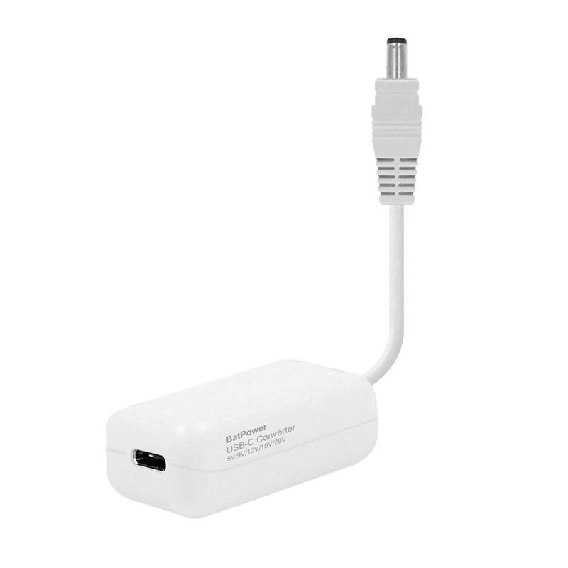 [Australia - AusPower] - BatPower 65W EM3 PD USB C Converter Work with ProE 2 Power Bank External Battery Portable Charger Compatible with MacBook Pro USB C MacBook Air HP Dell Razer Surface Laptop USB-C Tablet and More 