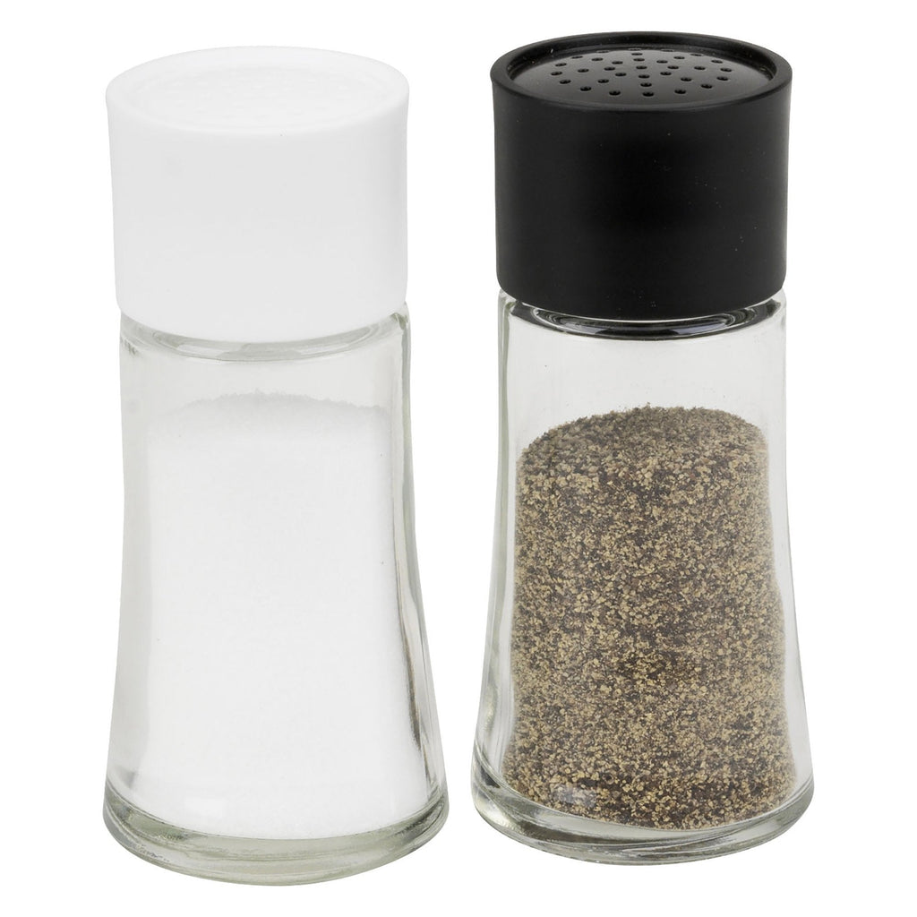 [Australia - AusPower] - Good Cook Glass Salt and Pepper Shaker Set, 2 oz, Clear 