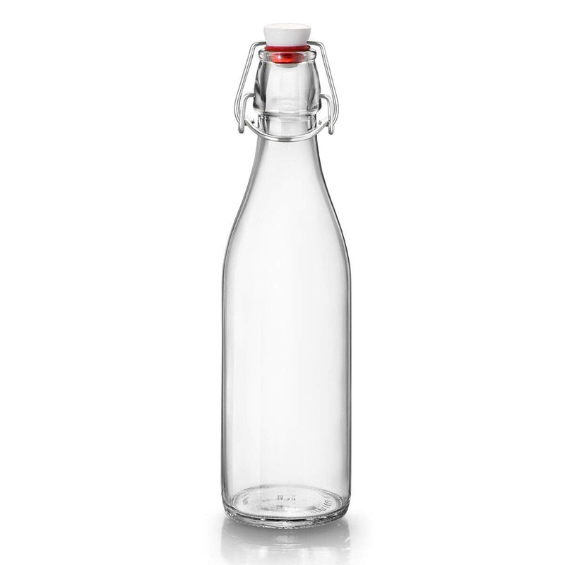 [Australia - AusPower] - Bormioli Rocco Giara Bottle - .5 Liter (17.5 Ounce) - Clear 