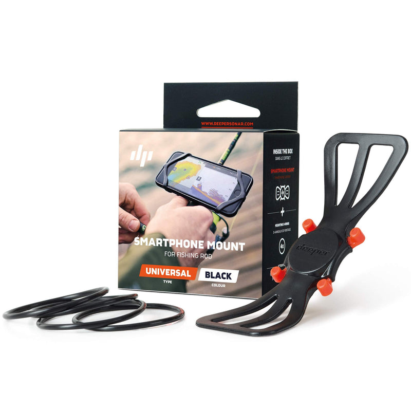 [Australia - AusPower] - Deeper Smartphone Mount for Fishing Rod – See Phone and Keep Hands Free While Using Sonars, 12cm 