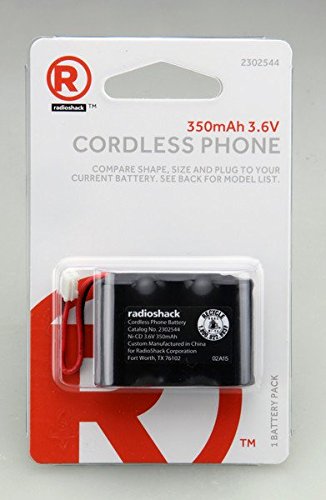 [Australia - AusPower] - RadioShack 3.6V 350mAh Ni-Cd Cordless Phone Battery (Replaces 23-197, 23-896, HHR-P303, 80-5074-00-00, CPB-403D) 
