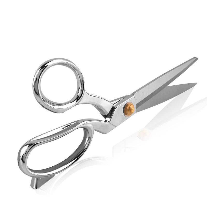 [Australia - AusPower] - eZthings® Heavy Duty 10.5" Scissors for Cutting Fabric, Leather, and Raw Materials (10.5 Inch Silver) 