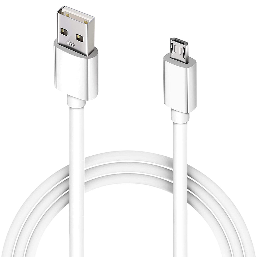 [Australia - AusPower] - 10FT Long Android Charger Cable Fast Charge,USB to Micro USB Cable White,Micro USB 2.0 Cable USB Micro Cable for Samsung Charger Cord Tablet Galaxy 7 S7 S6 Edge LG Phone,Charging Wire for Kindle Fire 